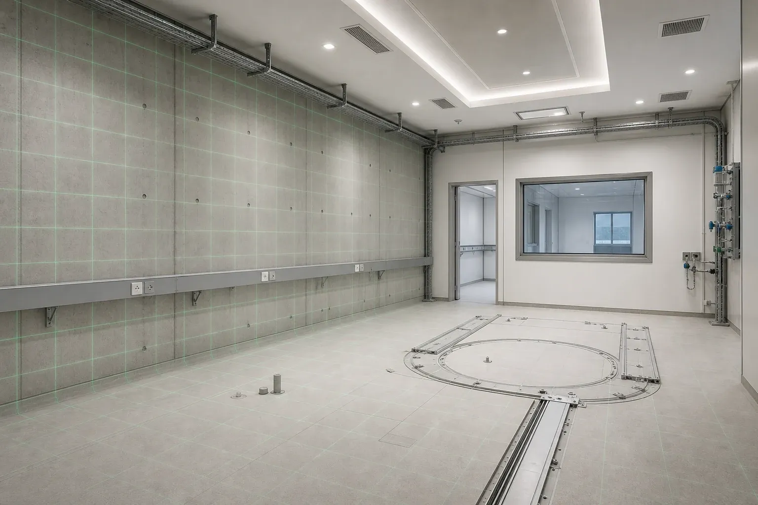 Medical lab interior