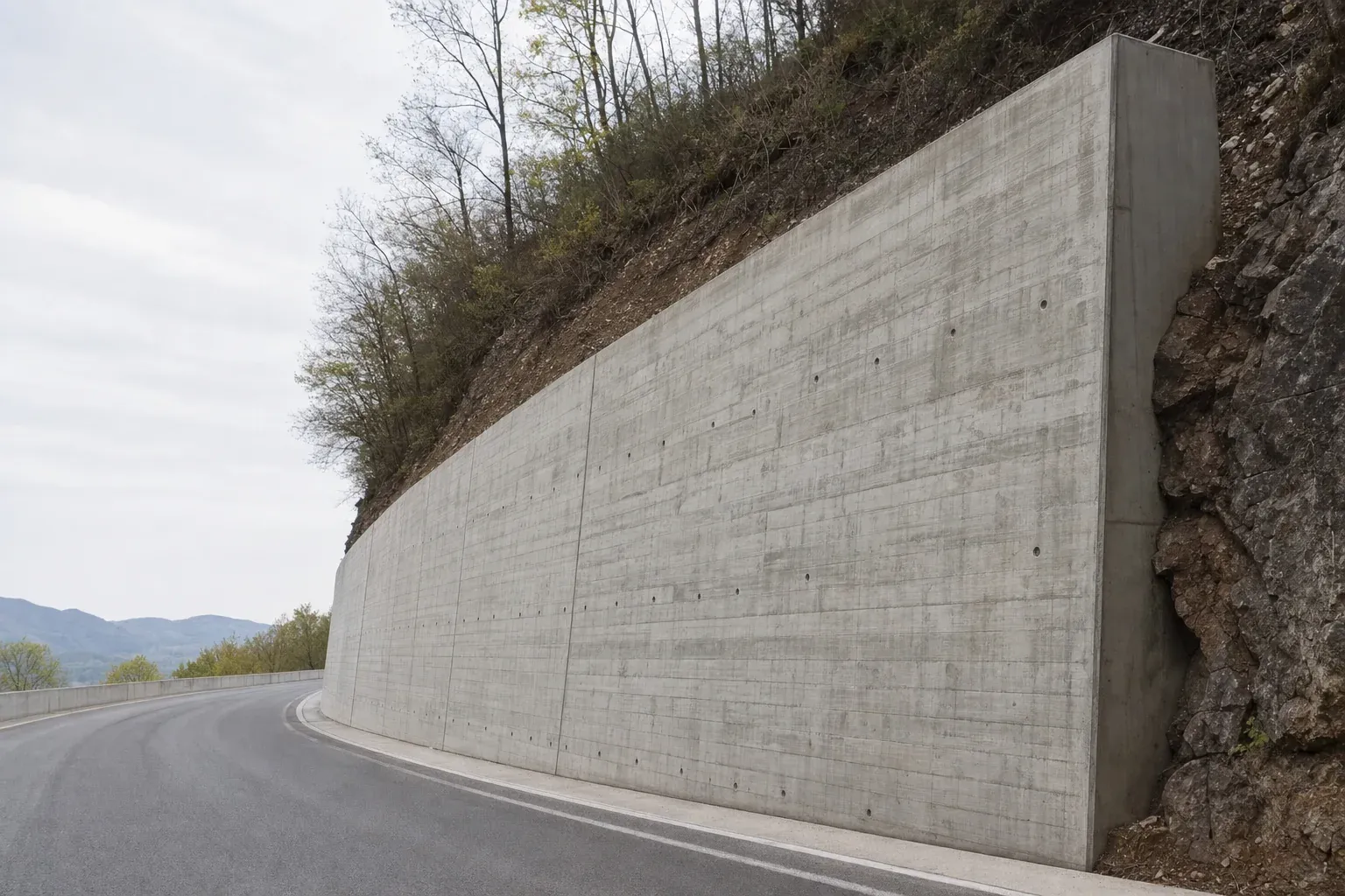 Mur de soutènement
