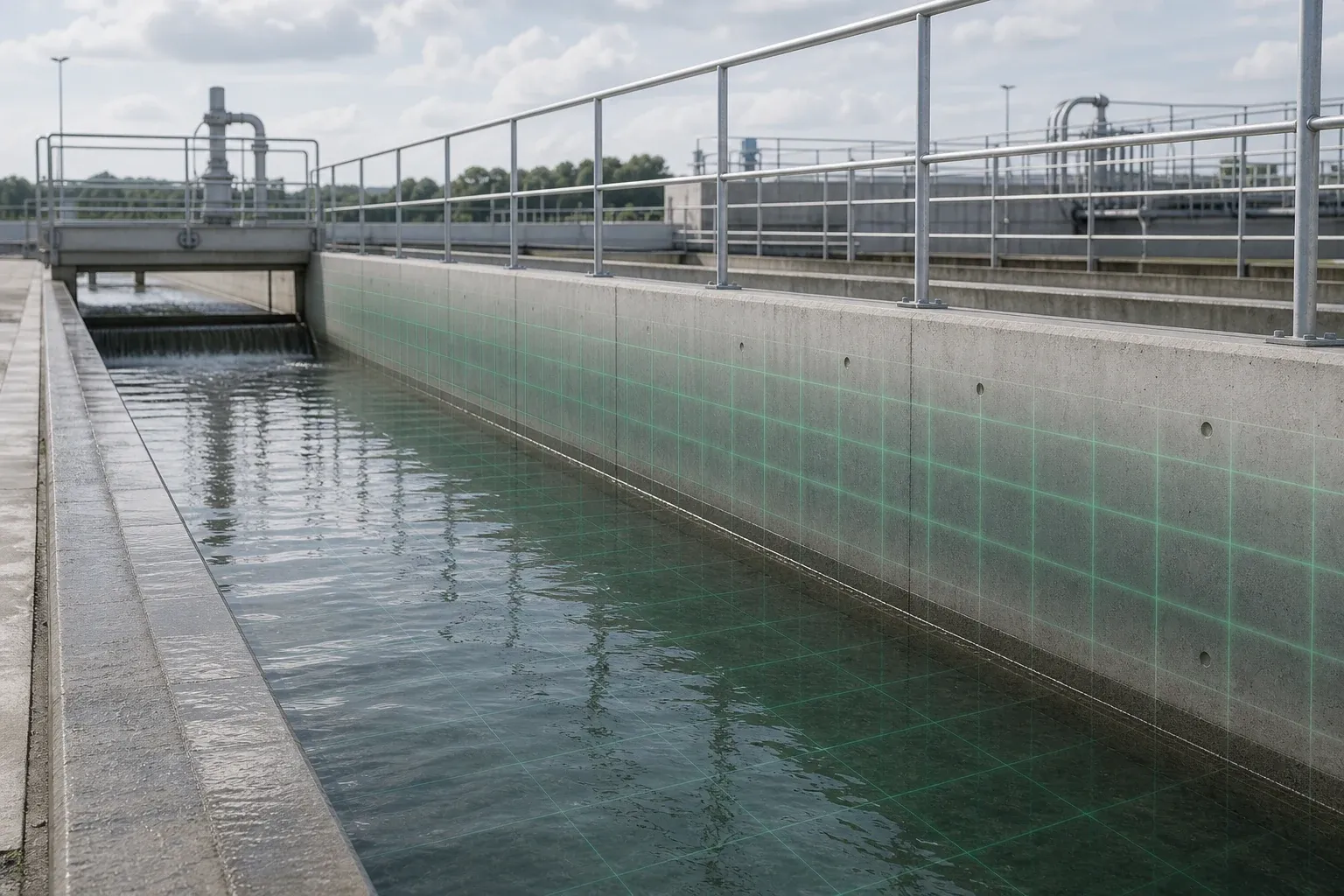 Industrial drainage infrastructure